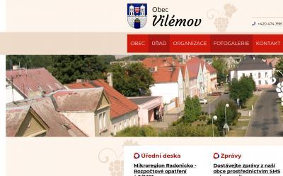 www.obec-vilemov.cz